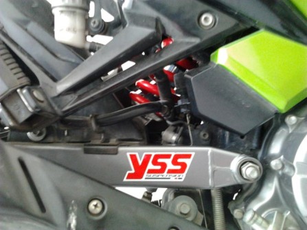 YSS Monoshock Z Series terpasang di Yamaha Jupiter MX saya